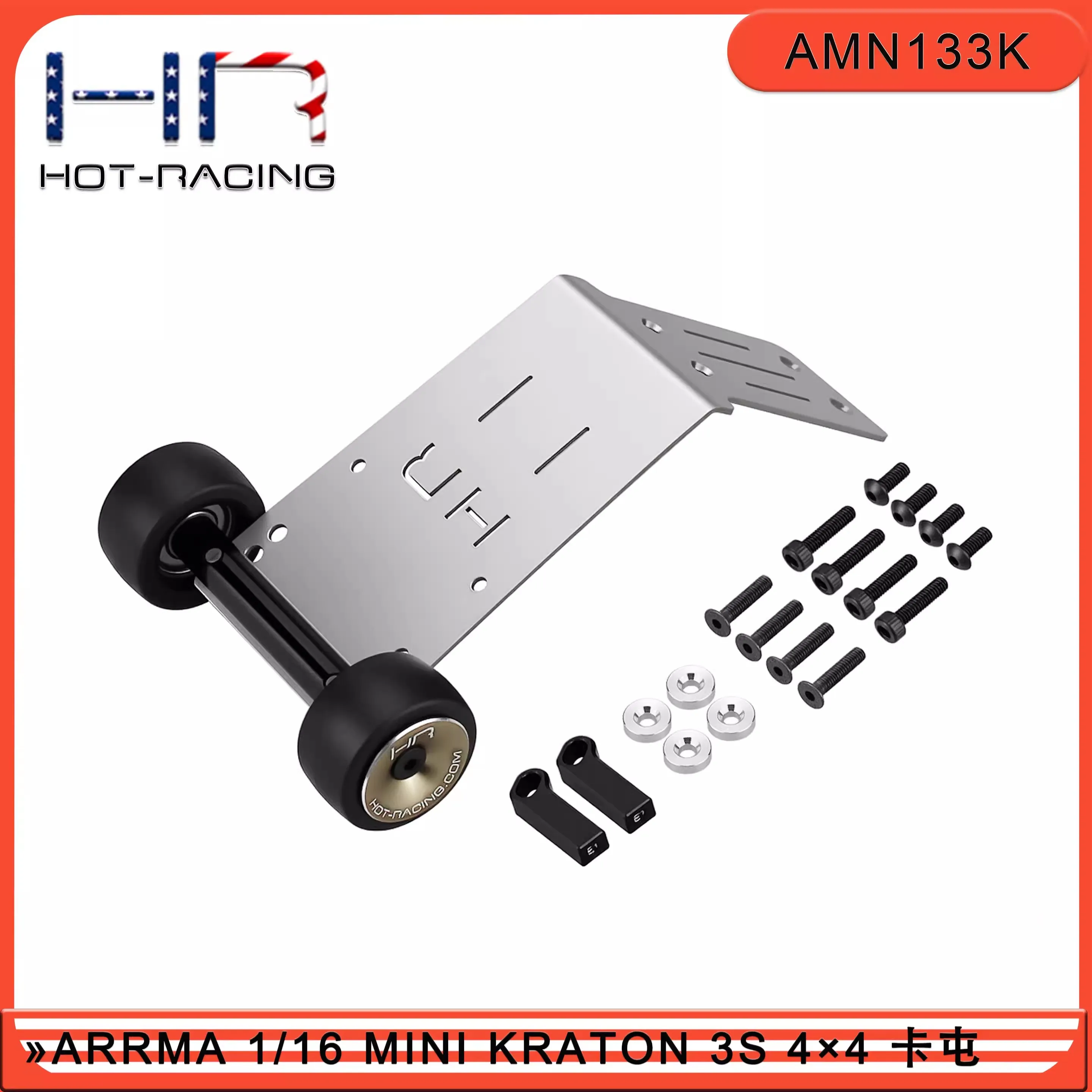 

Подшипник заднего колеса из нержавеющей стали для мини-трака HR ARRMA 1/16 MINI KRATON 3S