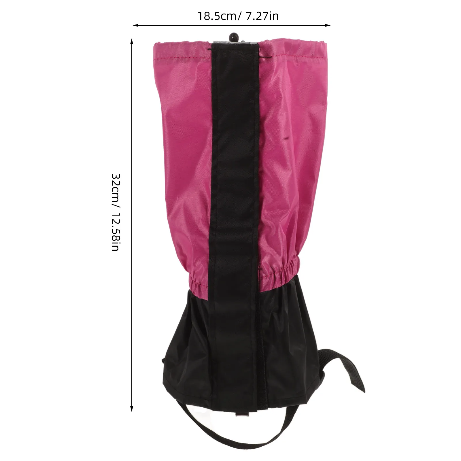 Hiking Leg Gaiters Waterproof Hiking Gaiters Outdoor Climbing Short Gaiter Sand Mud for Snow and Mud Protection Adjustable Strap