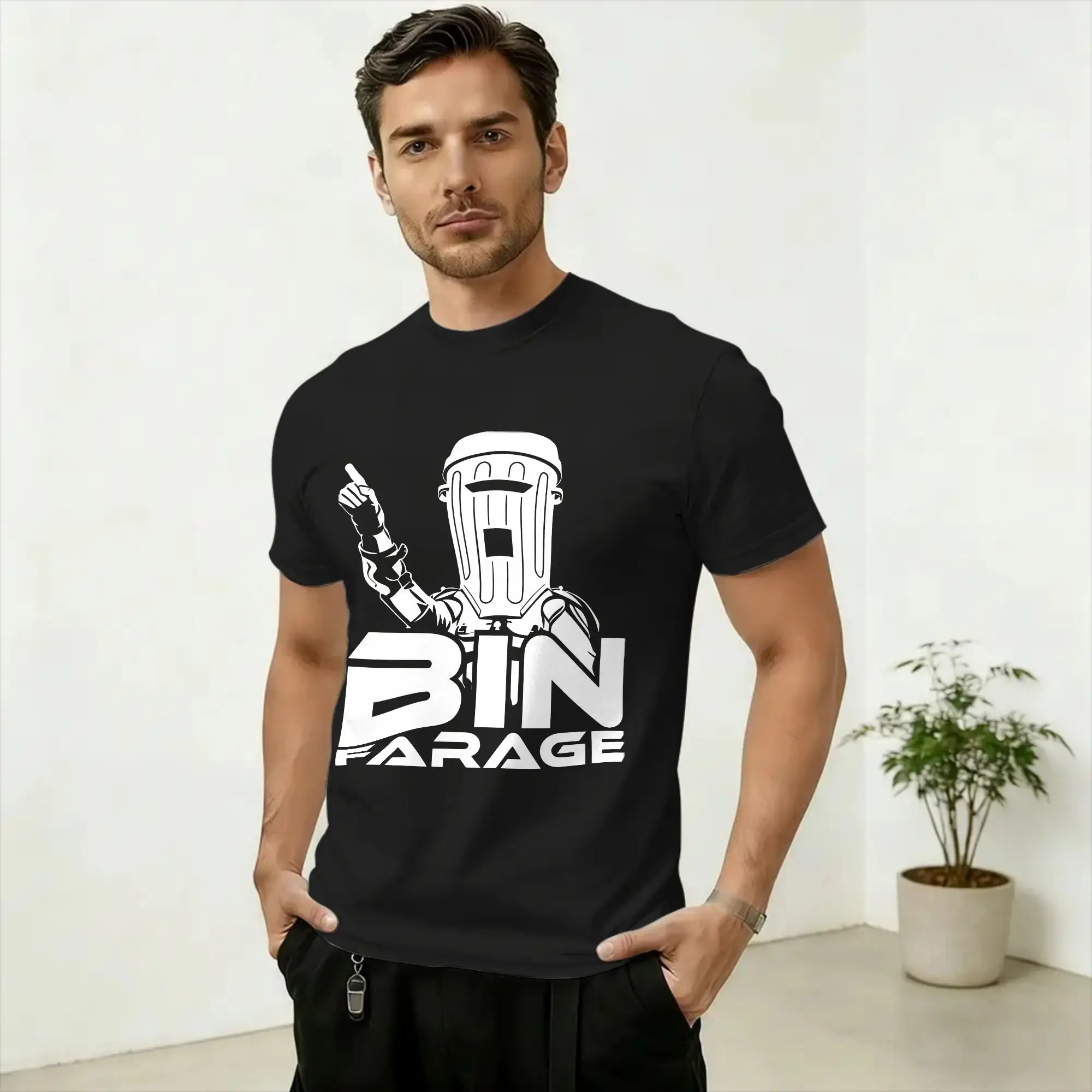 Count Binface Sigma IX T Shirt Summer  100 Cotton T-Shirts For Men Fashion Print Tshirt Short Sleeve Y2K Casual Tees