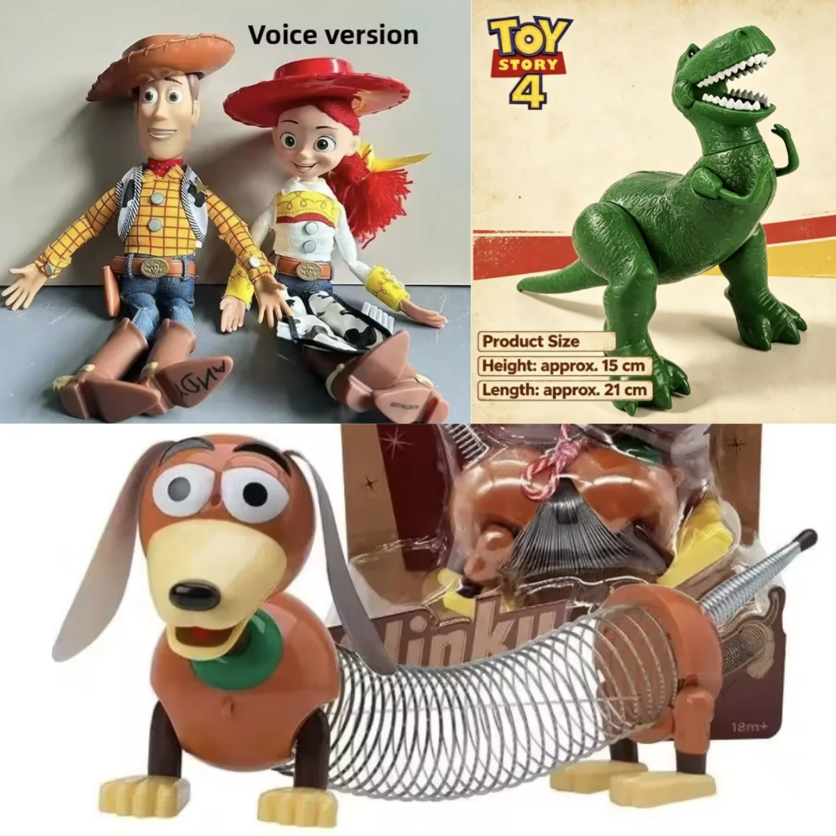 Figurka z serii „Toy Story” – Slinky Dog, edycja z okazji 75. rocznicy, figurka akcji z kreskówki.