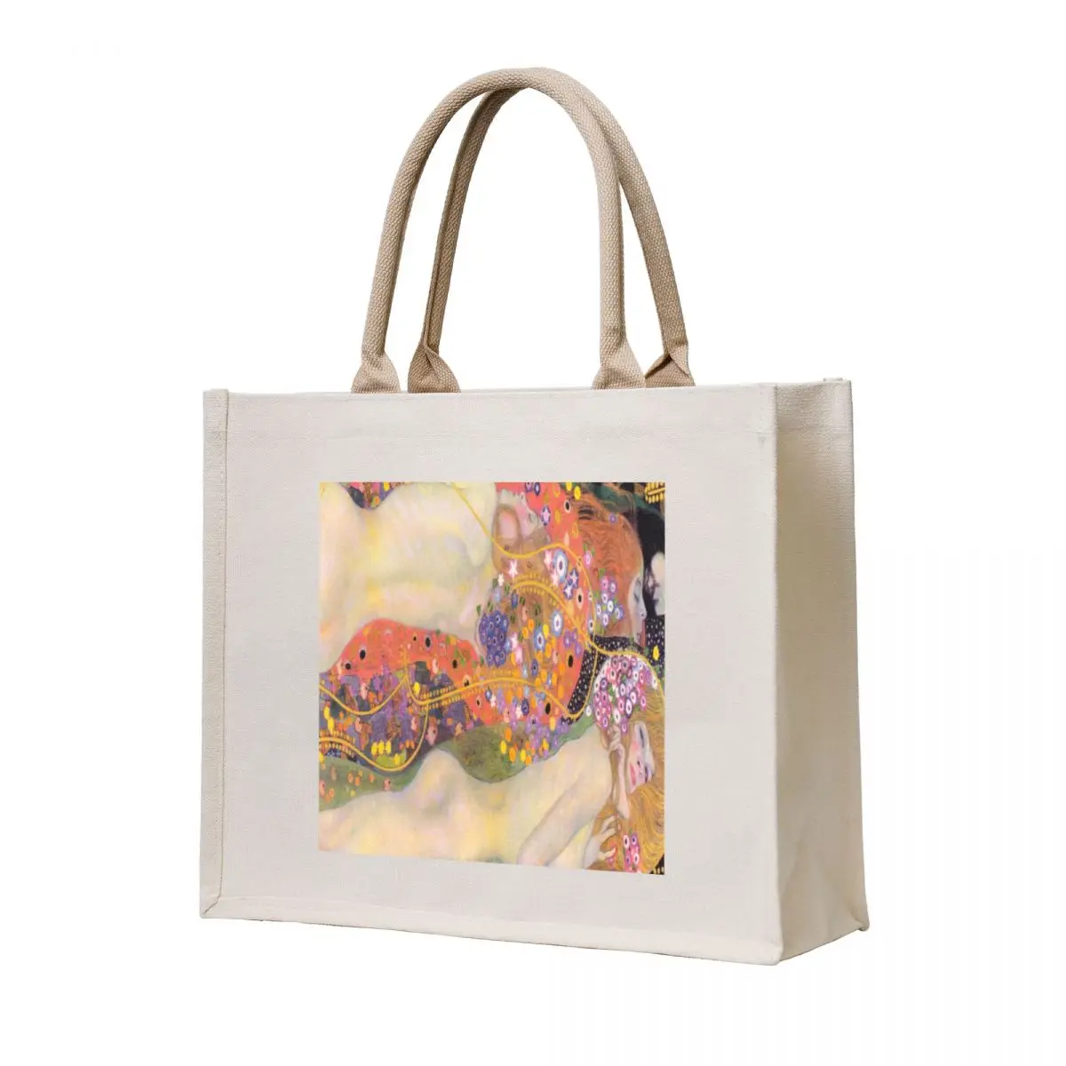 

Water Serpents Gustav Klimt Tote Bag Women bags canvas bags Women's bag Lady bag