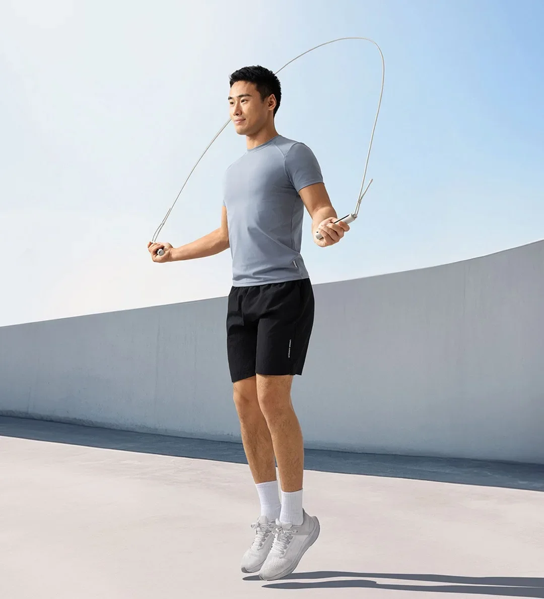 NUOVA Xiaomi Smart Jump Rope 2 Bluetooth Fitness Perdita di peso Esercizio Conteggio Palla di gravità Saltare Bruciare i grassi professionale