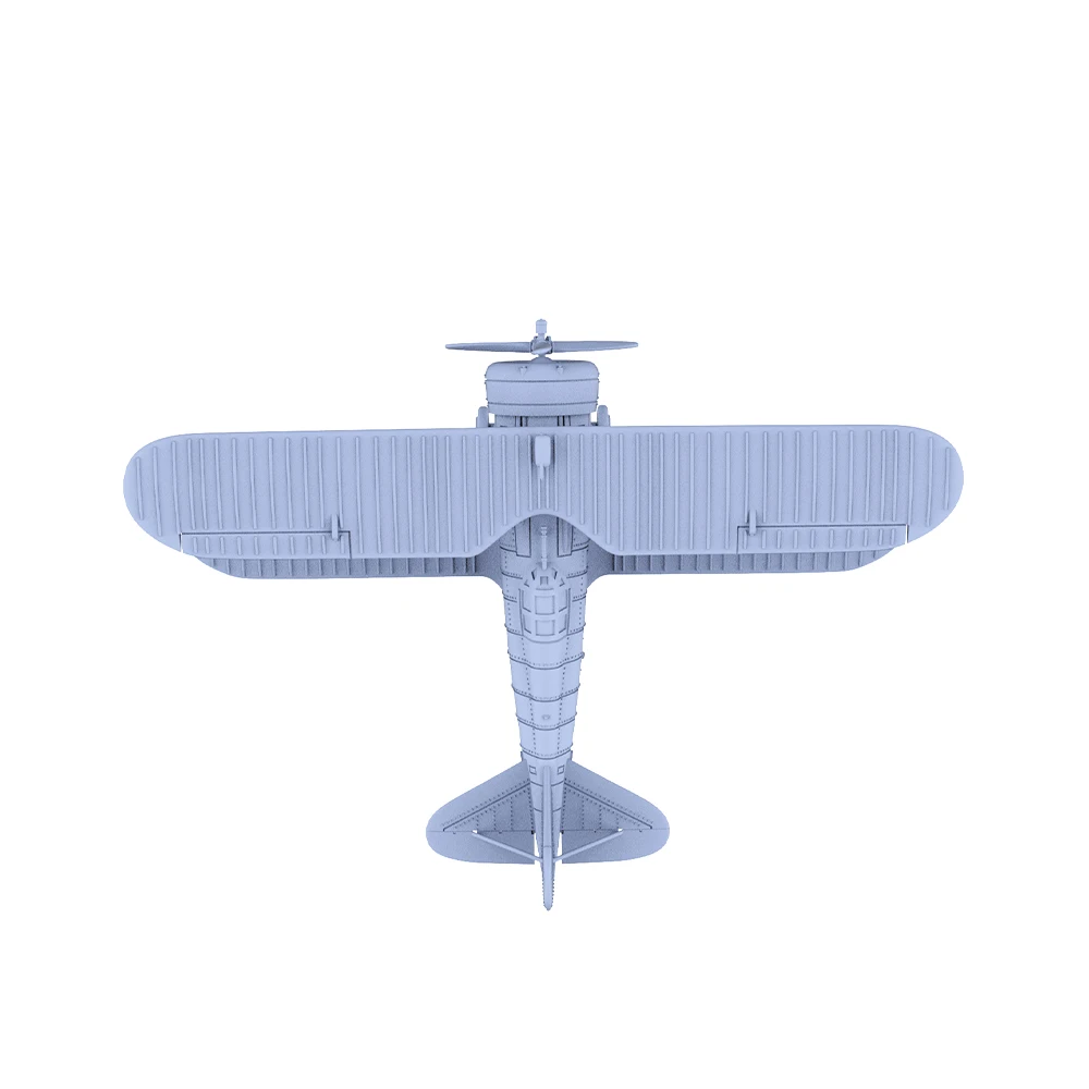 Yao's Studio LYR255 1/72 1/144 1/200 1/700 Military Model Kit USN F3F-2 Biplane Fighter - Image 4