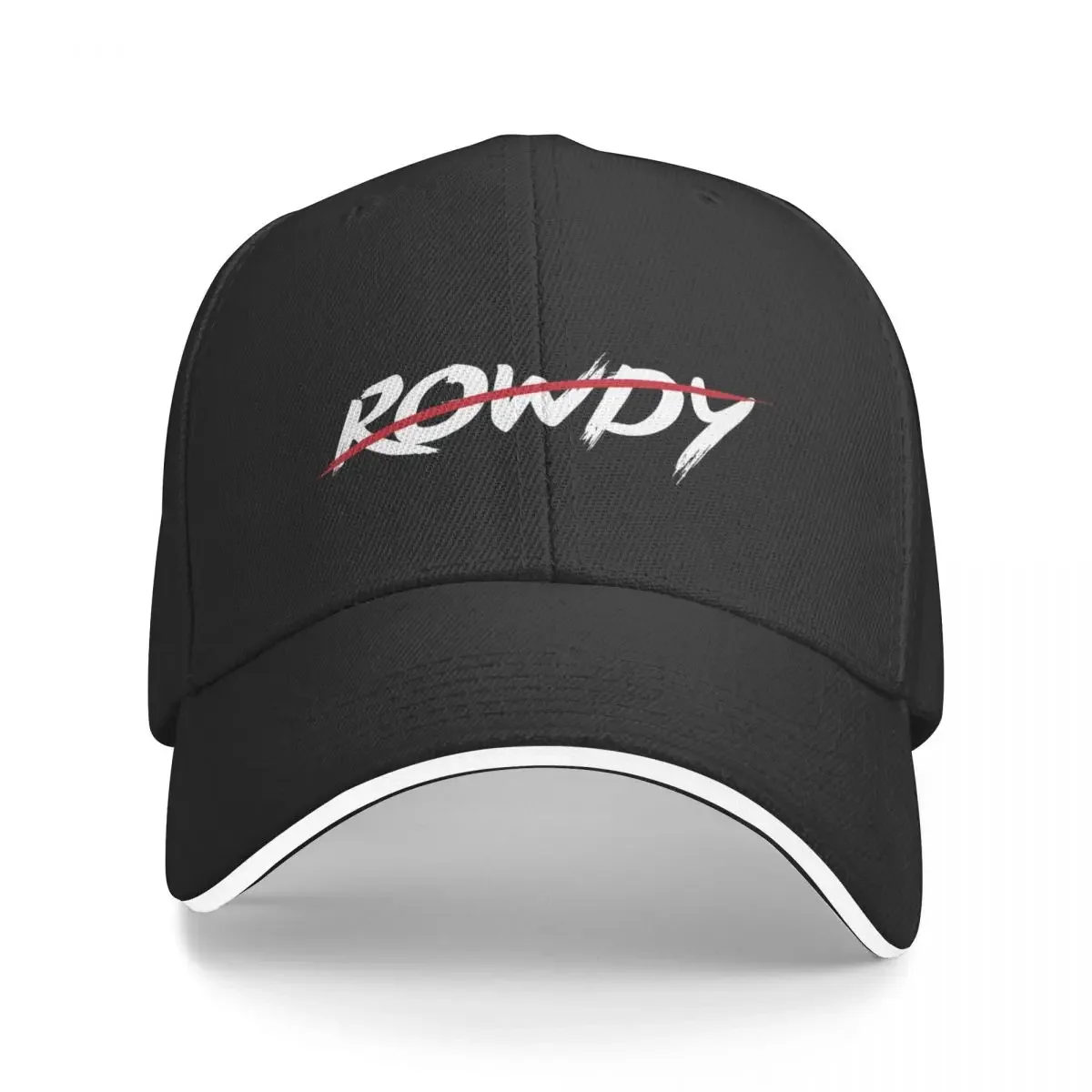 

Rowdy design Baseball Cap Rugby Women's Hats For The Sun Men's