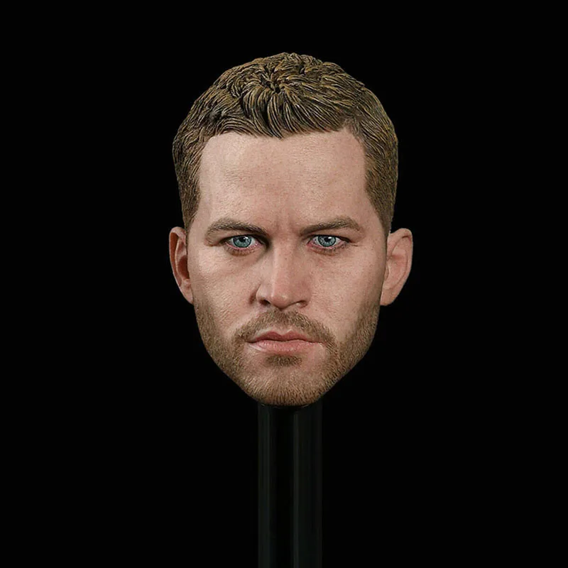 GACTOYS GC028 1/6 Paul Walker Head Sculpt Male Soldier Head Carving Fit 12''Action Figure Body Dolls