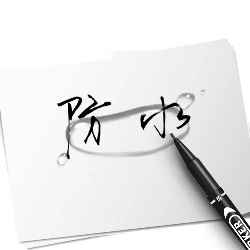 مكتب اللوازم المدرسية طالب القرطاسية علامة اليد حروف توقيع أقلام اللوحة لوازم الطلاء فرش الخط القلم