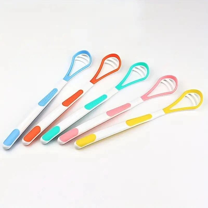 1Pcs Dental Tools Oral Care Keep Fresh Breath Tongue Cleaner Tools Oral Hygiene Tongue Scrape Tongue Scraper Brush Scraper