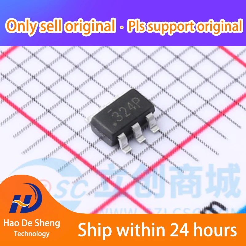 10PCS/LOT  FDC6324L  FDC6324 SOT-23-6 New Original in Stock