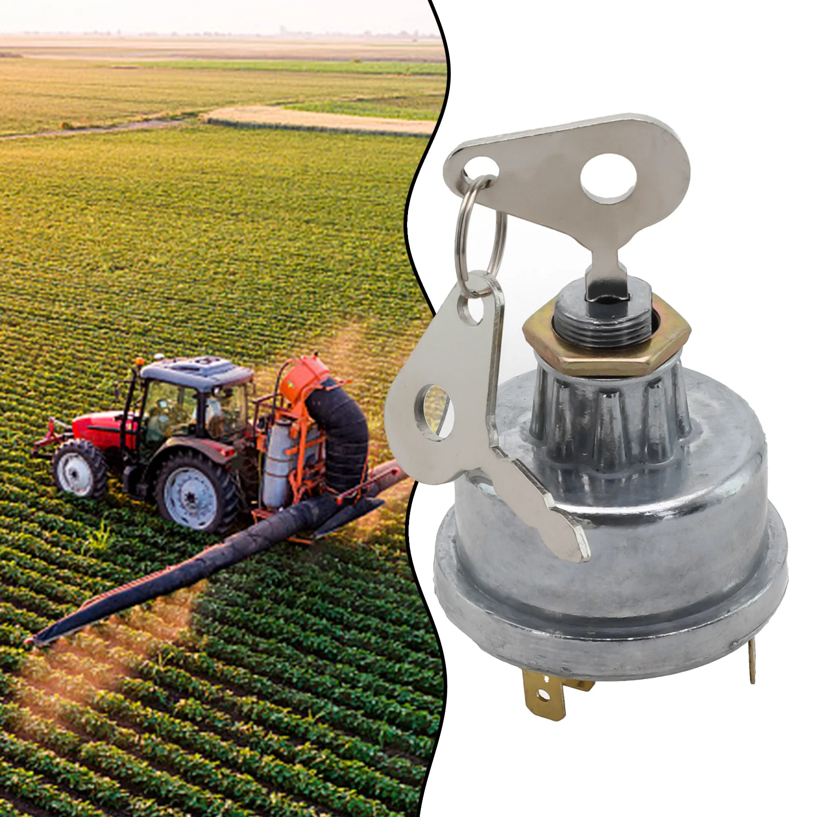 

Digger Plant For Ignition Switch for Massey For Ferguson 35 65 135 148 165 168 175 178 185 188 835 FE35 and 276
