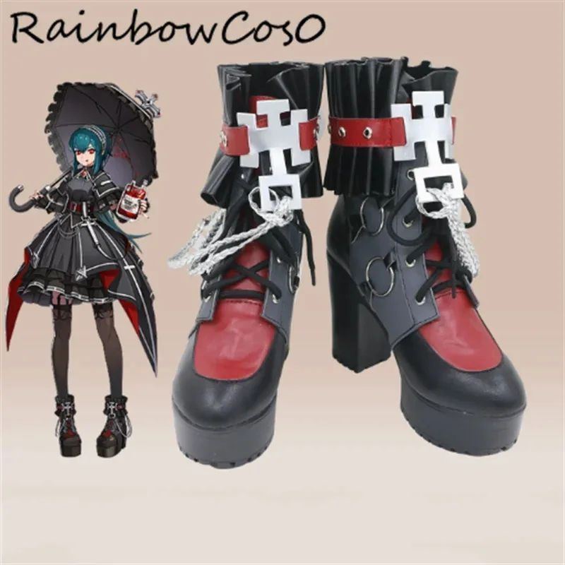 

Bianca 20M RFT45 Eternal Return обувь для косплея ботинки игры аниме вечерние Хэллоуин RainbowCos0 W4826