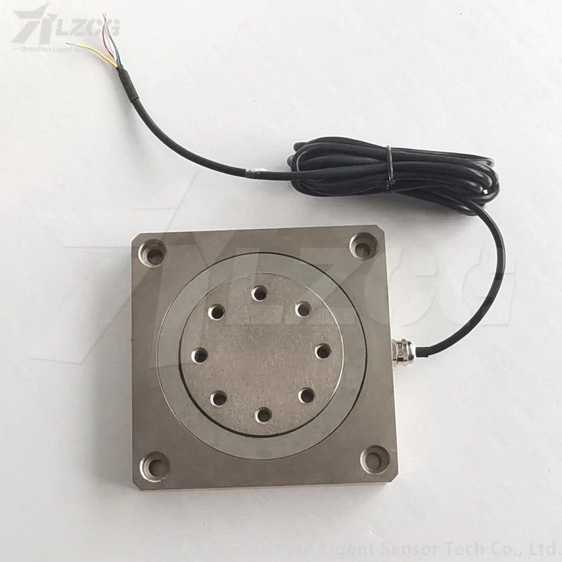 High Precision 10t Flat Plate Force Sensor Load Cell Stable Durable 1/2/5t Planar Stress Pressure Compression Load Cell Force
