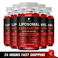 Liposomal Astaxanthin Capsules Supplement - Maximum Absorption, Enhance Immunity, Improve Intelligence, and Strengthen The Heart