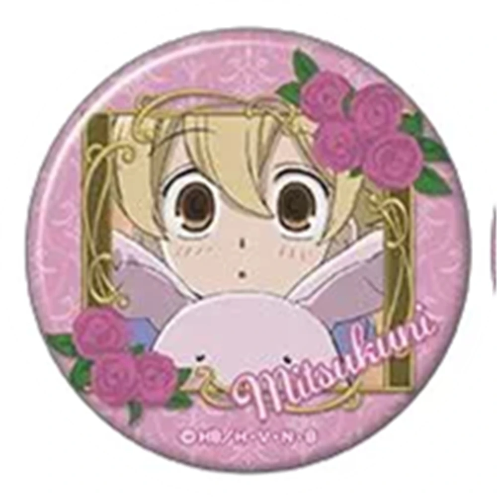 58mm Anime Ouran High School Host Club Mitsukuni Haninozukaa Cosplay COSTUME Badge Pin SPTE Tinplate Brooch﻿ Prop Gift