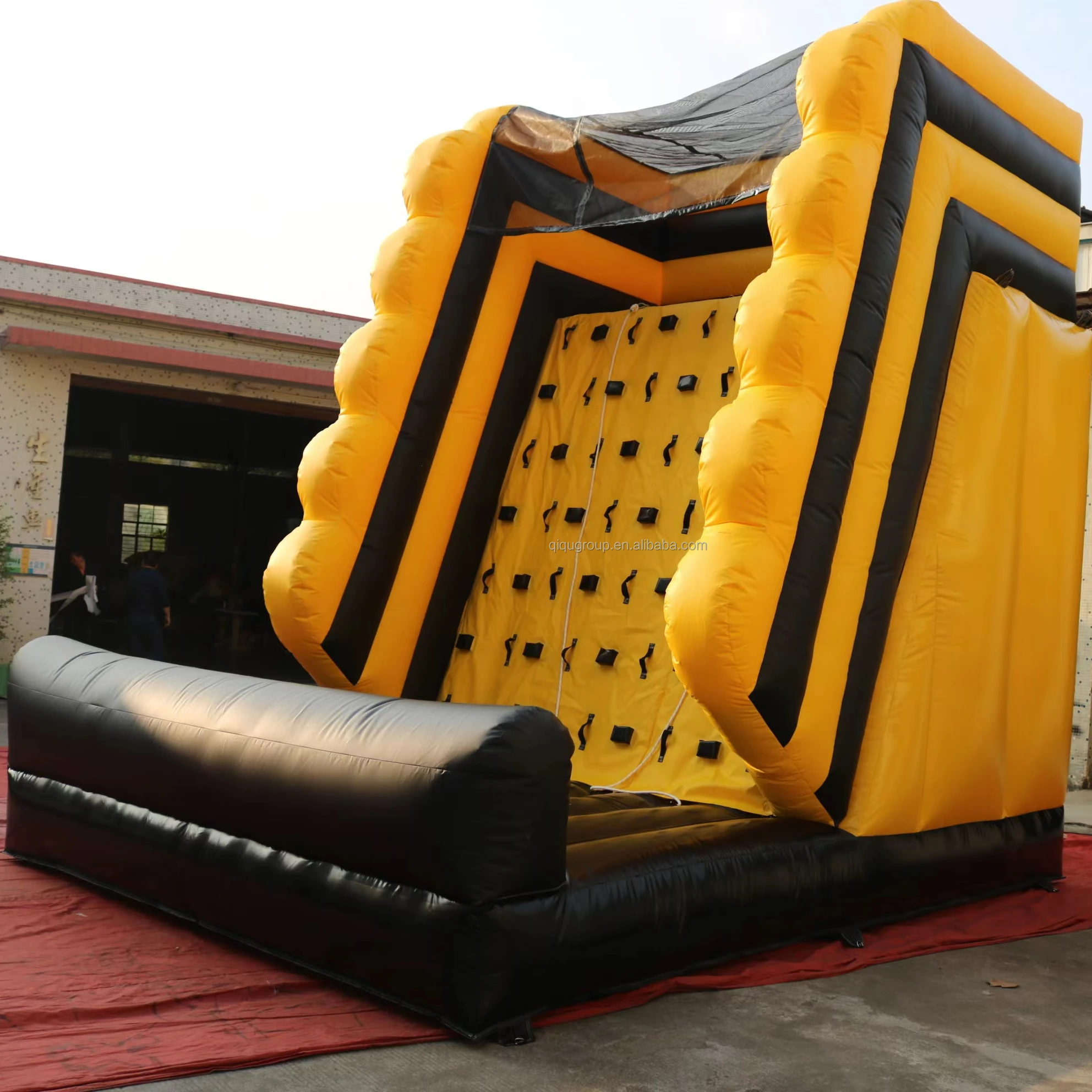 High quality customized style inflatable rock climbing wall