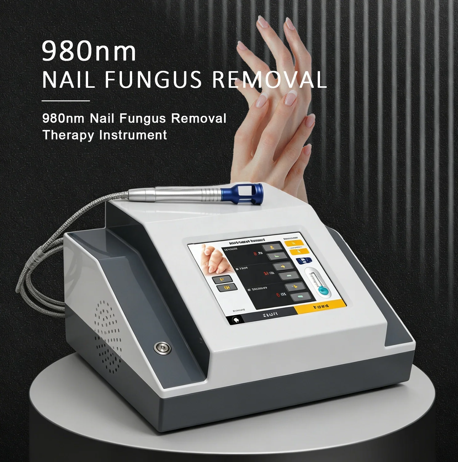 980nm Diode    Portable Nail Fungus Treatment Device Single-Function Sterilization Painless Non-Invasive Onychomycosis Repair
