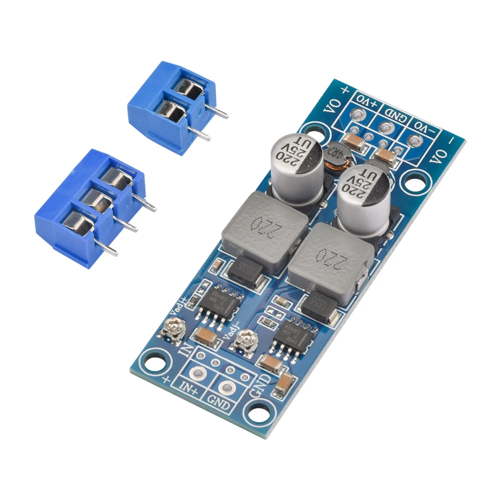 High power 3A buck positive and negative power module positive in and out adjustable positive voltage to negative voltage 5V12V