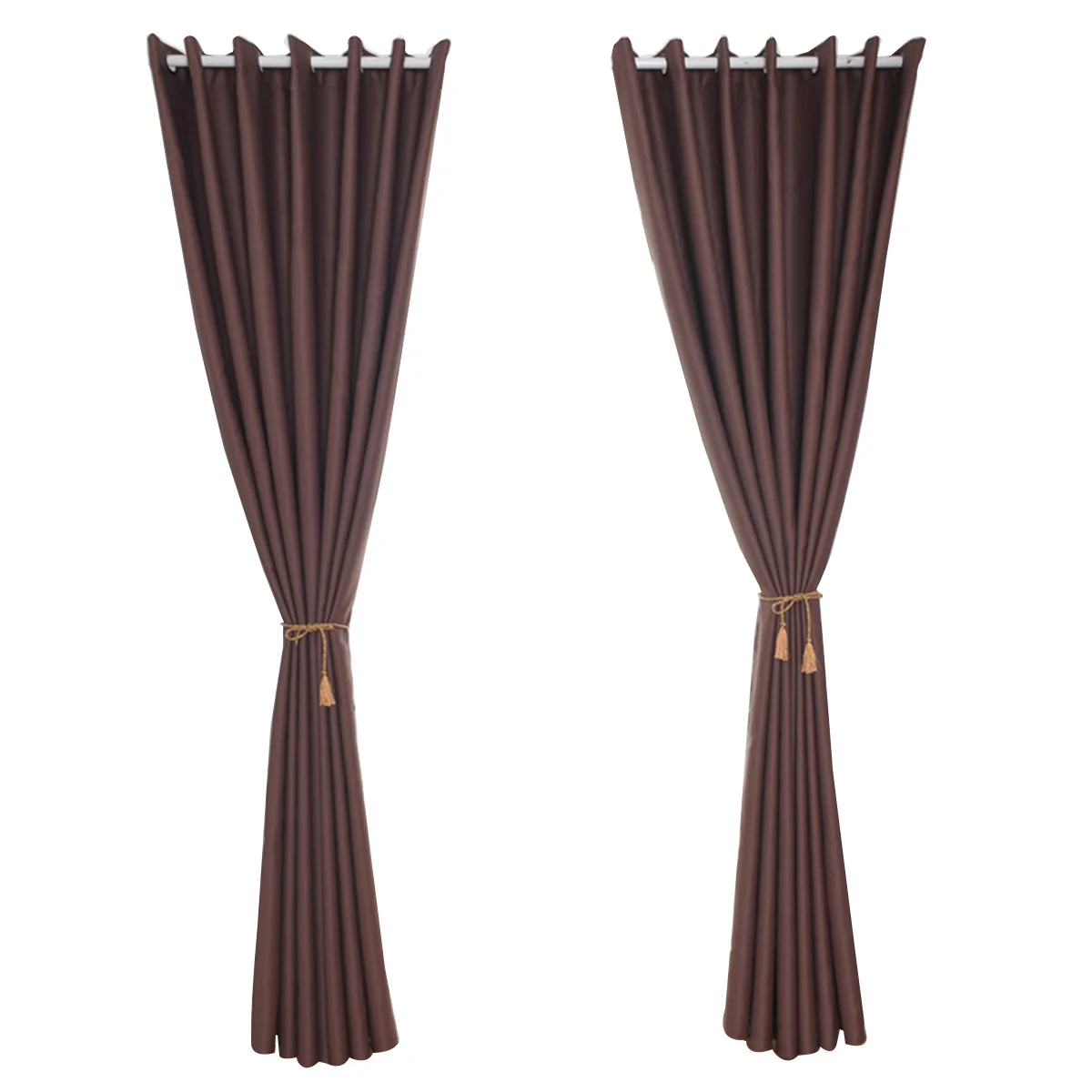 

1pcs Blackout Curtains 100X250 Premium Polyester Flower Print Sheer Window Curtain For Bedroom Bathroom Decor Thermal Insulated