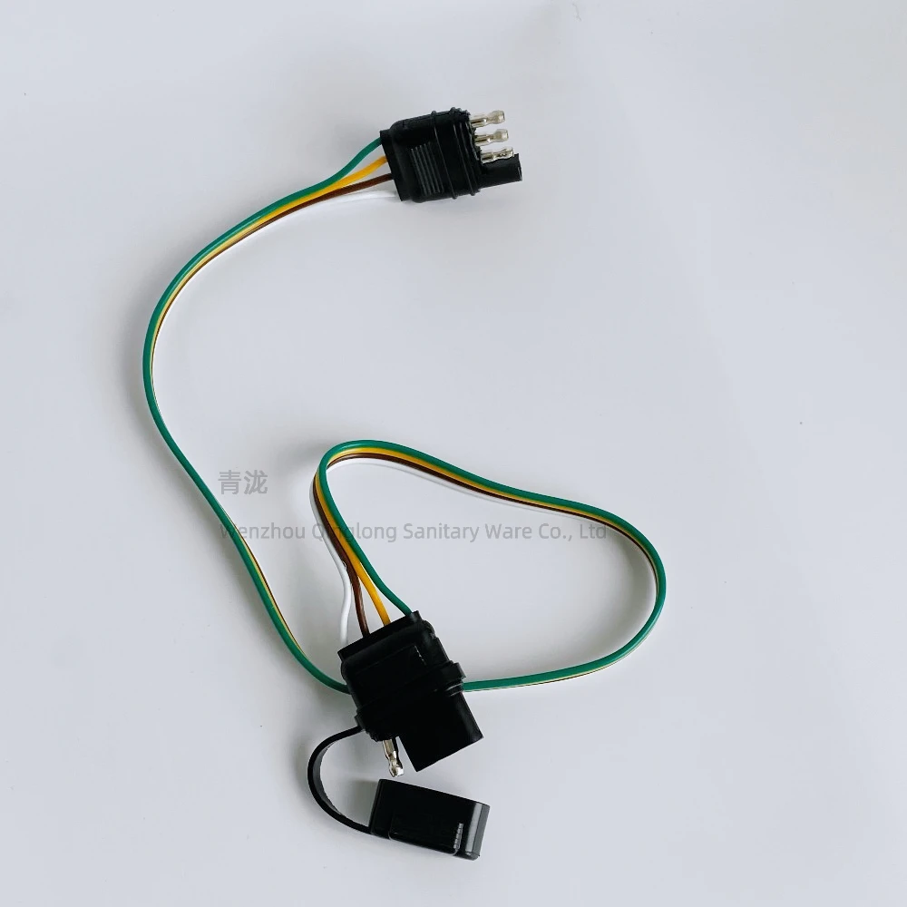 

4 Pin Hitch Light Trailer Wiring Harness Extender 2 inch