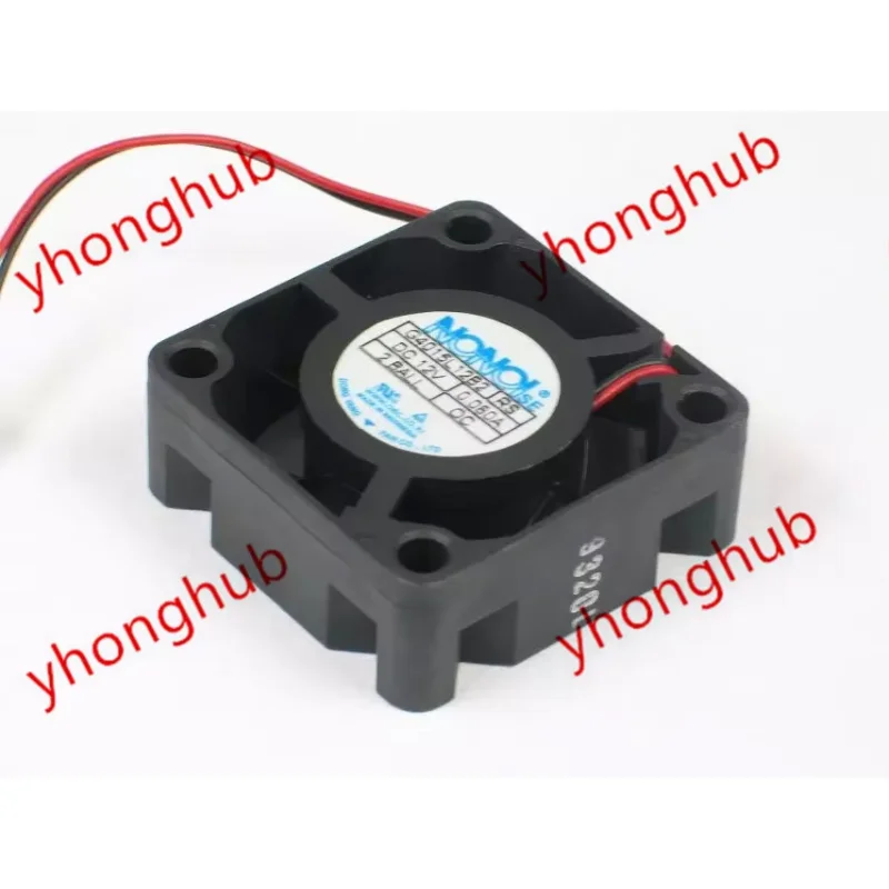 

NONOISE G4015L12B2 RS DC 12 В 0,080 А 2-проводной 40x40x15 мм Вентилятор охлаждения сервера