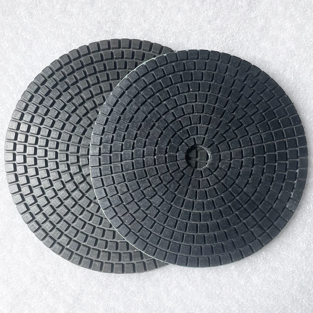 

180mm/200mm Black Diamond Resin Polishing Pad Wet Grinding Disc For Grinding Stone Granite Marble Stone Ceramic Tiles