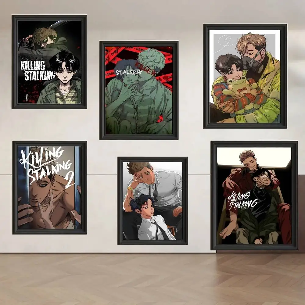 

K-Killing Stalkings Poster High Quality Print Poster Waterproof Wall Art Movie Posters For Living Bedroom Retro Room Decor Gift