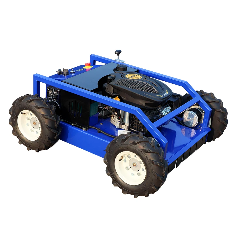 تخصيص جزازة العشب ذات العجلات التي يتم التحكم فيها عن بعد مع وظائف قوية، سهلة التشغيل، وتوفير الوقت وفعالة.