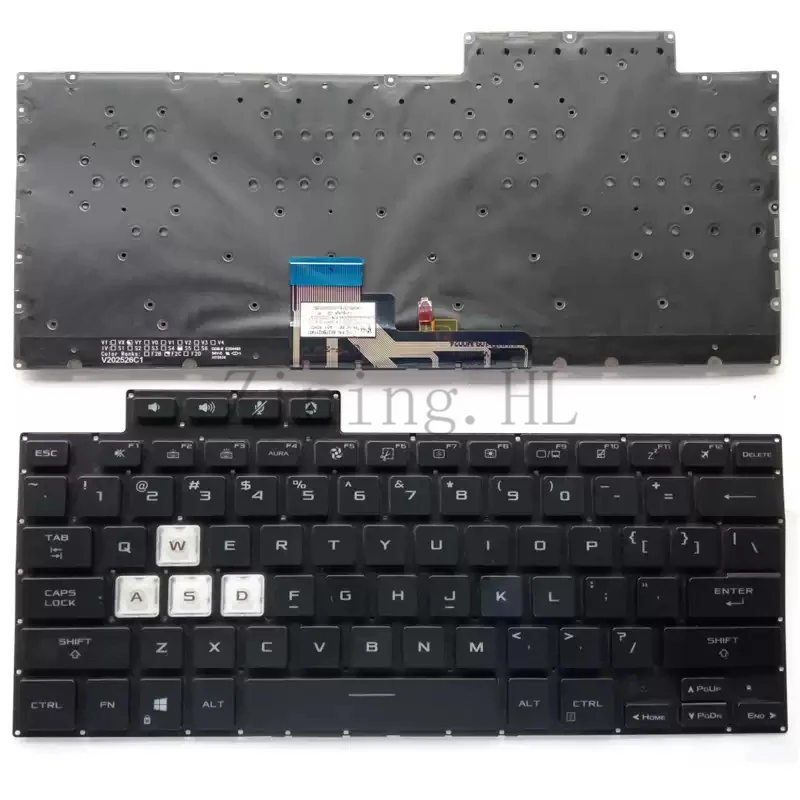 For ASUS TUF Dash F15 FX516 FX516P FX516PR PM PE PC Keyboard
