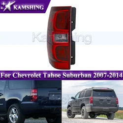 Kamshing Rear Bumper Taillight For Chevrolet Tahoe Suburban 2007-2014 Tail Light Taillamp Rear Brake Light Stop Lamp