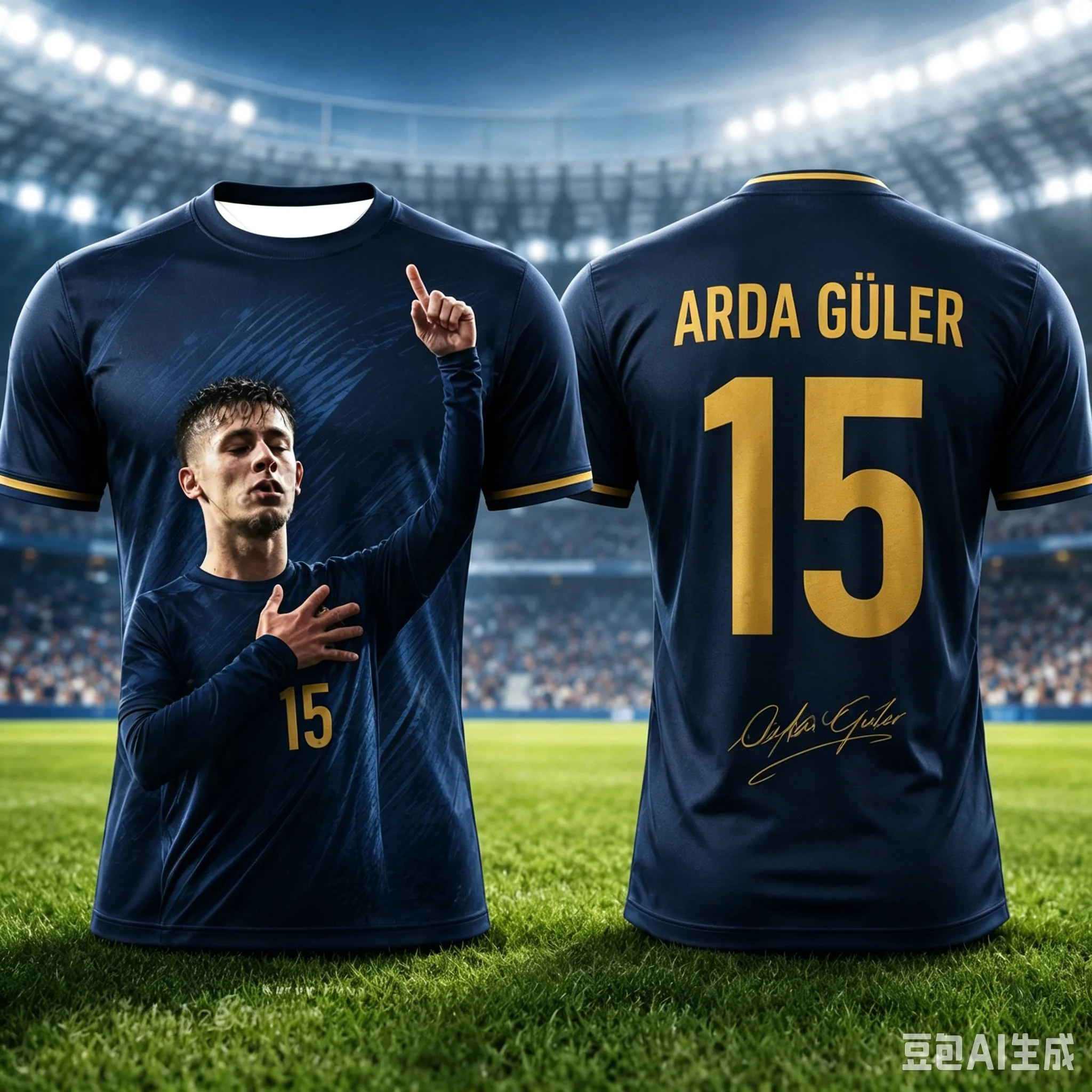 2026 Summer Hot Sale Arda Güler Soccer Jersey Premium 3D Print Football Fan Shirt Breathable Quick Dry Spor Y2k