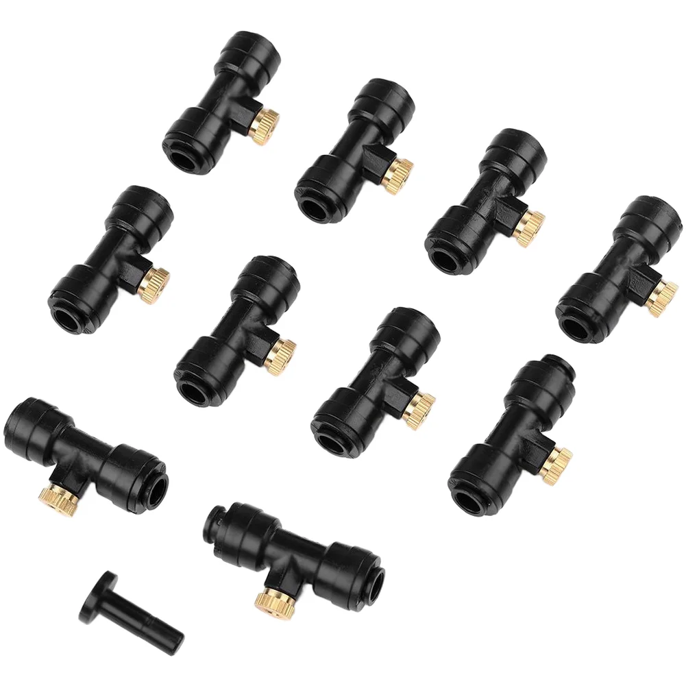 Garden Misting Nozzle Kit Built with PP Brass and Stainless Steel for Durable Performance in All Weather Conditions