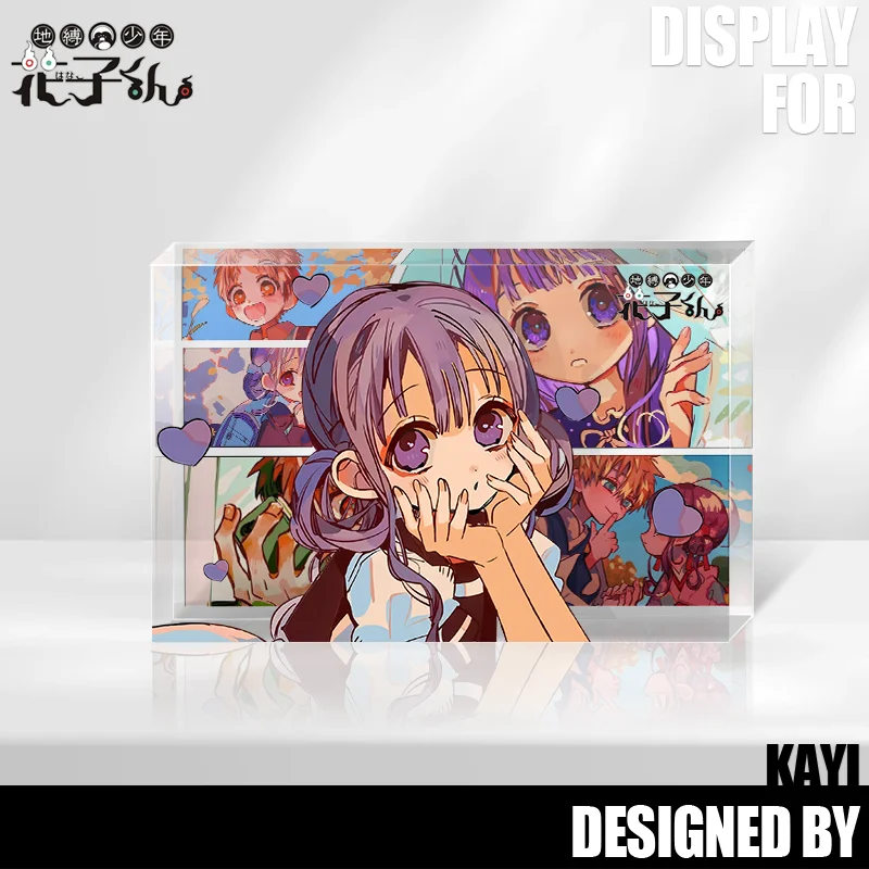 2025 لعبة الطوب الأكريليك Hanako-kun المرتبطة بالمرحاض كارتون Yugi Amane Yugi Tsukasa الشكل سطح المكتب ديكورا مجموعة مروحة الدعامة التأثيرية