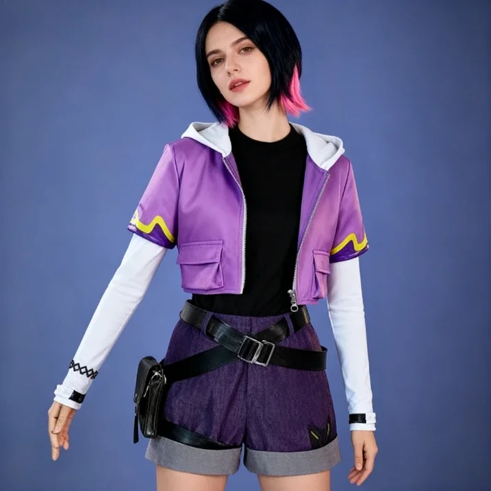 

Clove costume VALORANT Cosplay dress Game and Anime Clothing Cool and Stylish Women's Clothing Suitable for Everyday clothes