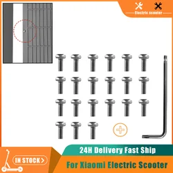 21PCS High Quality Scooter Bolt Accessory For Xiaomi Mijia M365 Pro Electric Bottom Battery Cover Stainless Screws Repaired Part