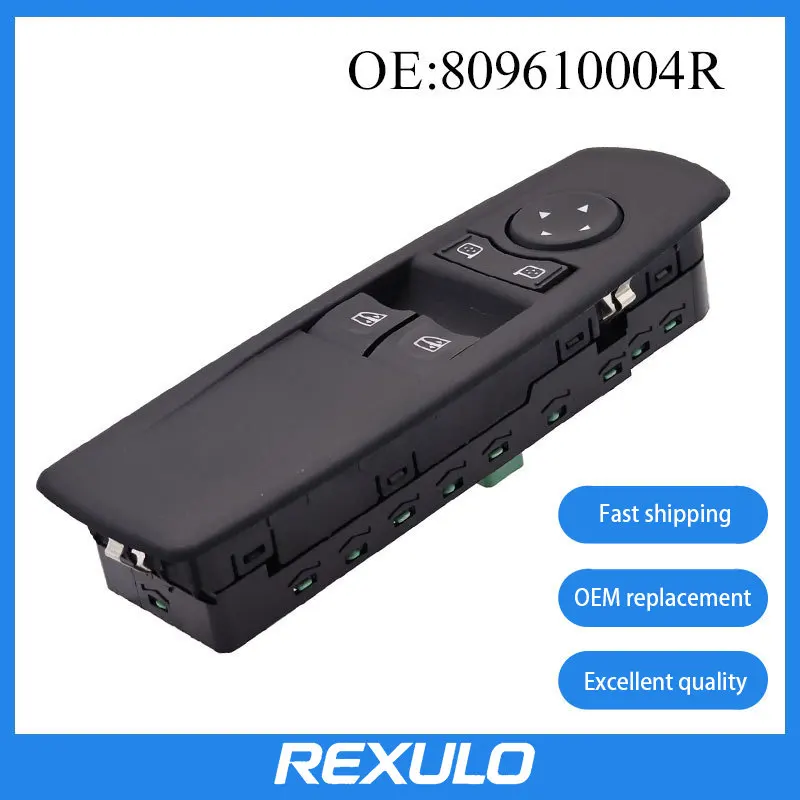 809610004R for 2009 Renault Megane, Automotive Electric Switch Glass Lifter Switch