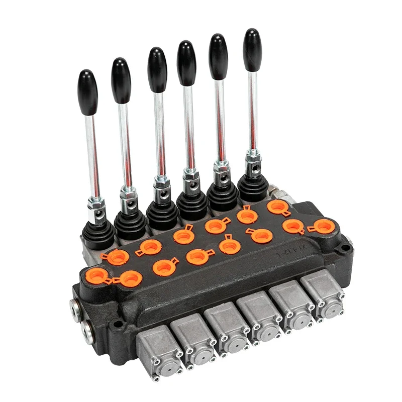 

For ZT12 Multi way Valve Manual Reversing Valve Bidirectional Distribution Valve Control Single and Two Way Oil Cylinder