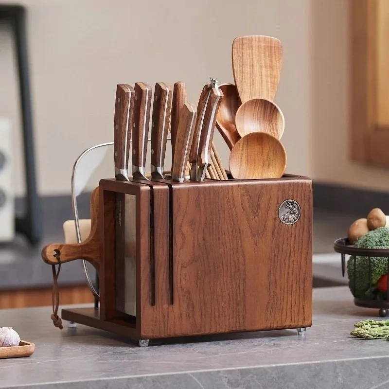 

Good multi-function rack cutting board rack kitchen utensils storage cutting board