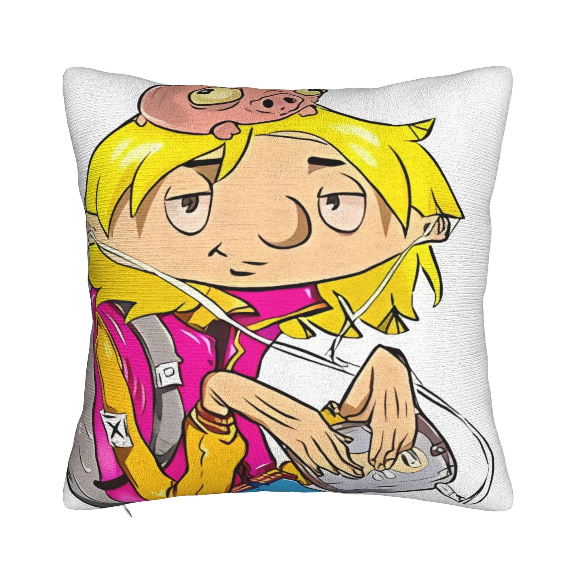 Love Man Hey Cast Arnold Helga Cool Gifts Winter Holiday Farmhouse Home Deco Hey Arnold Pillow Cover Soft Durable