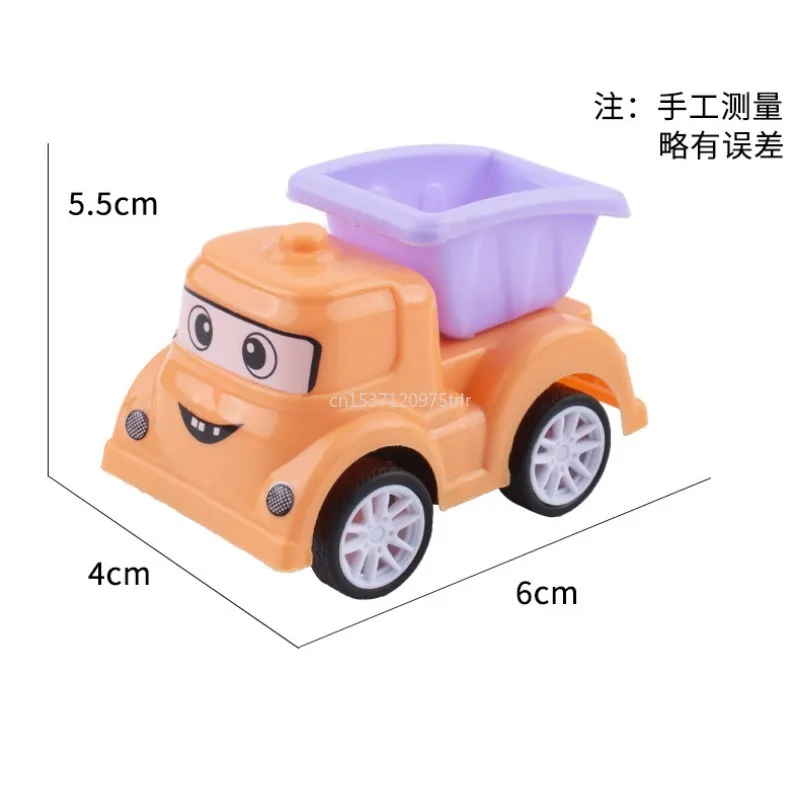 Mini Spielzeug Auto Anhänger Auto Modell Alt Zurückziehen Auto Cartoon Engineering Lkw Feuerwehrauto Kinder Geschenke Farbe Zufällig Kinder Geschenk