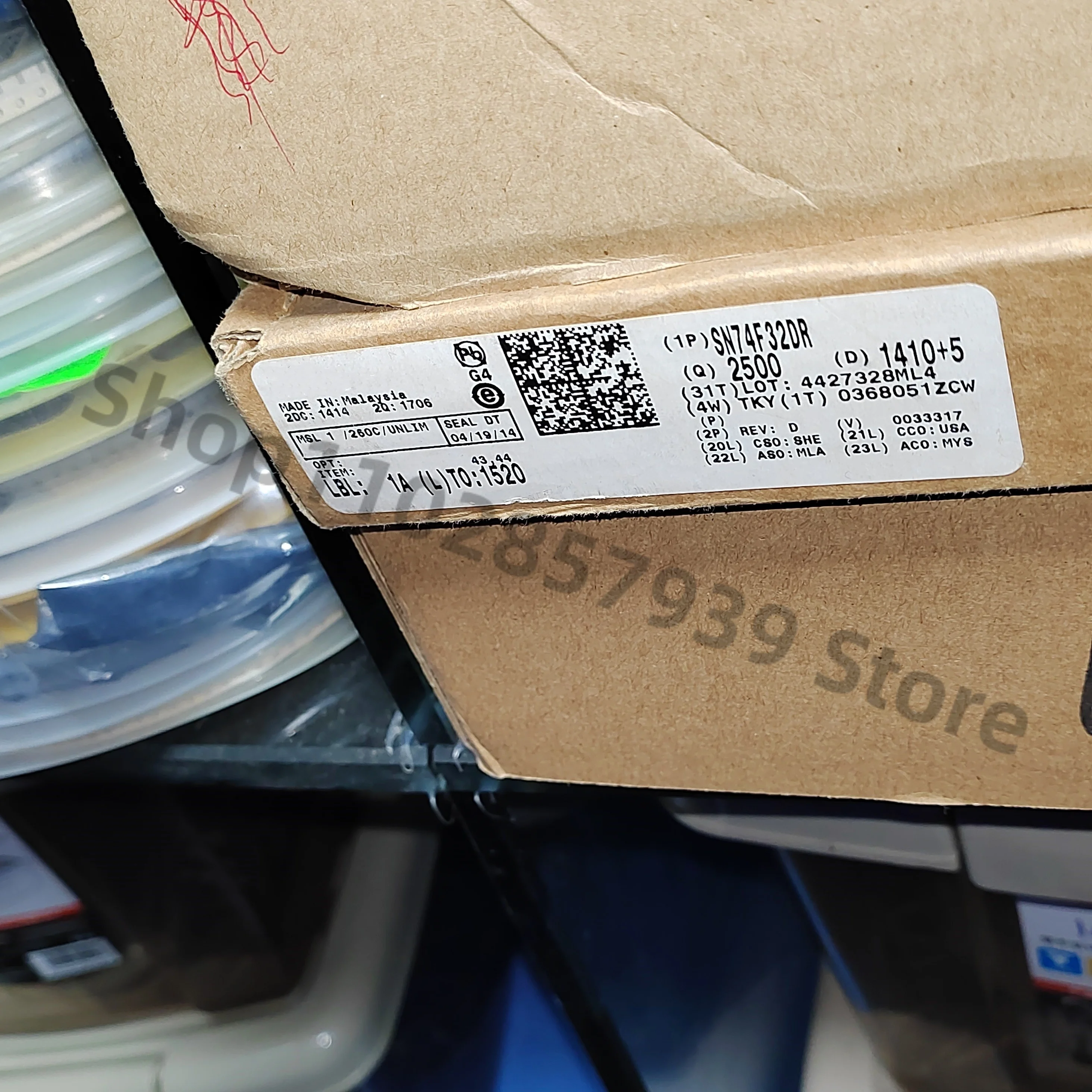 

10 шт./лот SN74F32DR SOP14 оригинальное место, бесплатная доставка