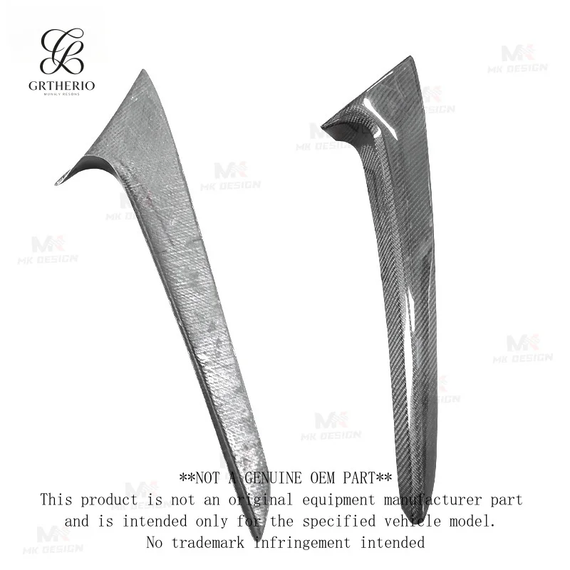 Suitable for Lexus RX300 carbon fiber modification: A-pillar side , rear wing, and spoiler