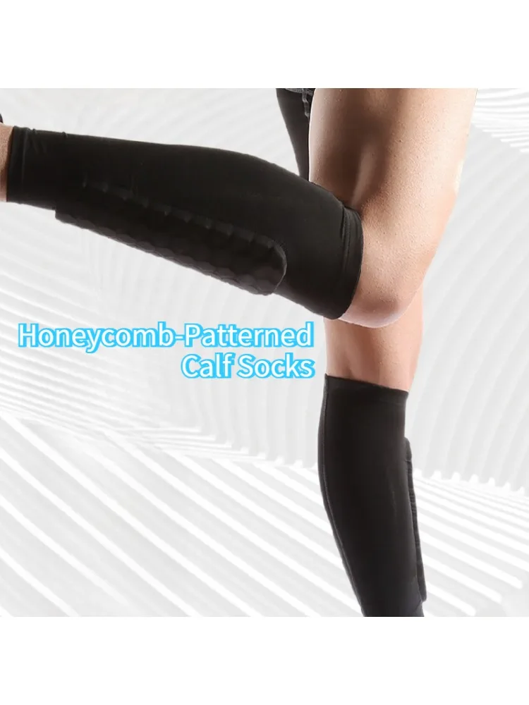 AliExpress NONE Honeycomb Shin Guards - Slim-Fit Integrated Calf Protection Sports Impact Protection Gear for Running Hiking Cycling Gear