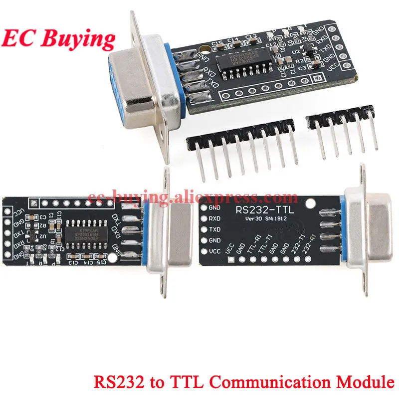 5Pcs/1pc RS232 RS485 CAN Level to TTL Female Serial Port Converter Module Industrial Grade Communication Brush Board DB-9 Plug