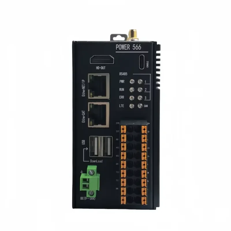Industrial Edge Controller Rockchip Quad Core IoT 4G Lte CAN RS232 RS485 Ubuntu 24.04 Linux Gateway Mini PC IOT Controller