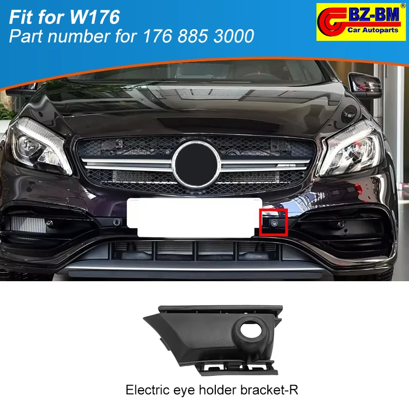 Car Parts Car Front Bumper Electric Sensor Eye Seat Bracket Camera Pdc Cover Fit For W176 A45 A1768853000 1768853000 Right
