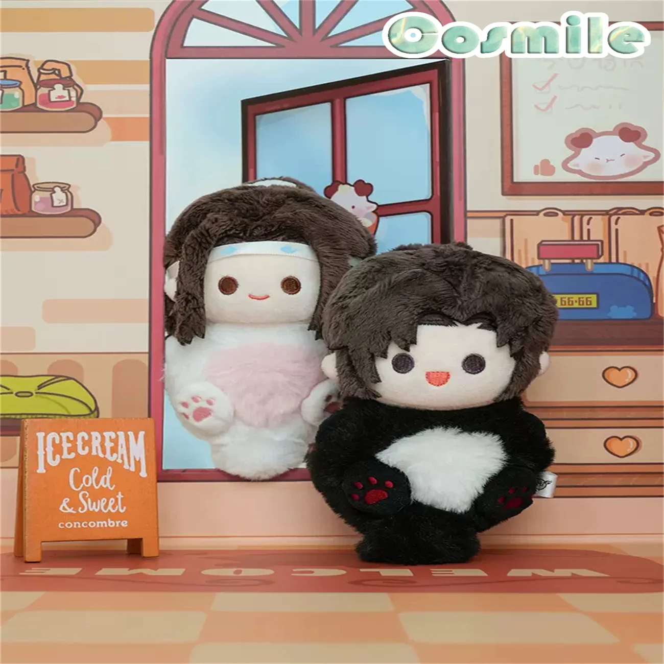 

Grandmaster of Demonic Cultivation MDZS Mo Dao Zu Shi Lan Wangji Wei Wuxian Stuffed Plush 25cm Doll Toy Sep