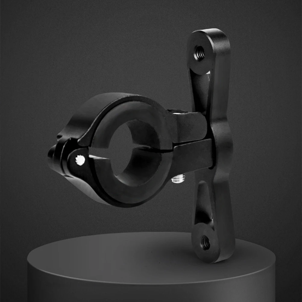 

1Pcs Bike Bottle Holder Adapter Aluminum Alloy Black Sturdy Lightweight Adjustable Mounting for 309Mm 316Mm Seat Tube Compatible