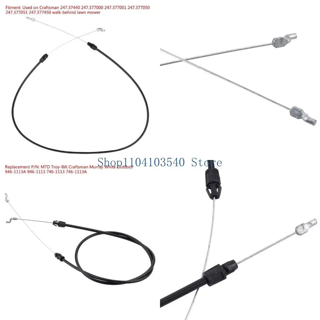 

02DC 946-1113A Кабель управления лезвием для 746-1113A Troy-Bilt TB210 TB200 TB320 Шнур для газонокосилки ConduitCraftsman