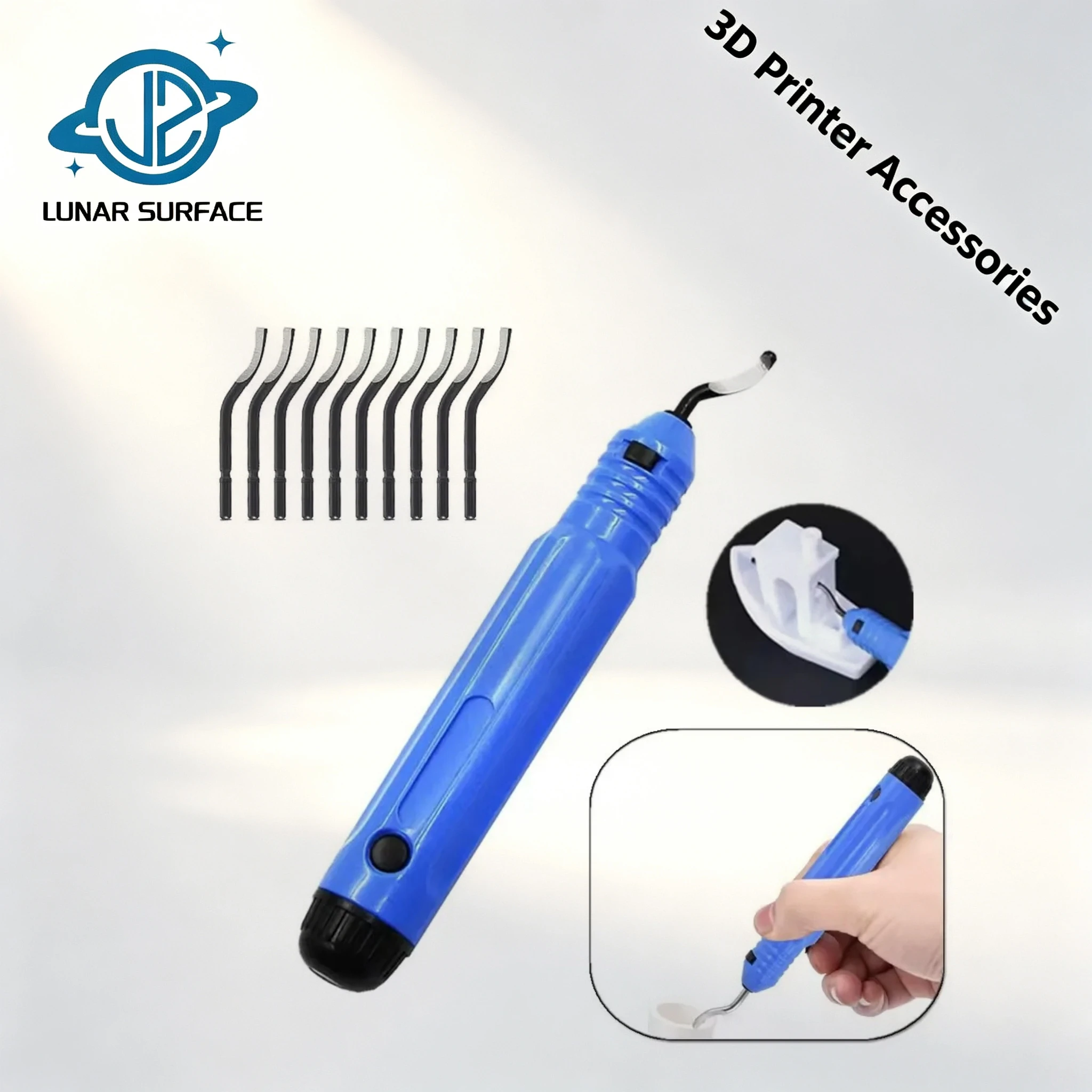 Trimming Tool 3D Print Trimming Knife Scraper 3D Printer Tool PLA ABS PETG Material Model Pruning