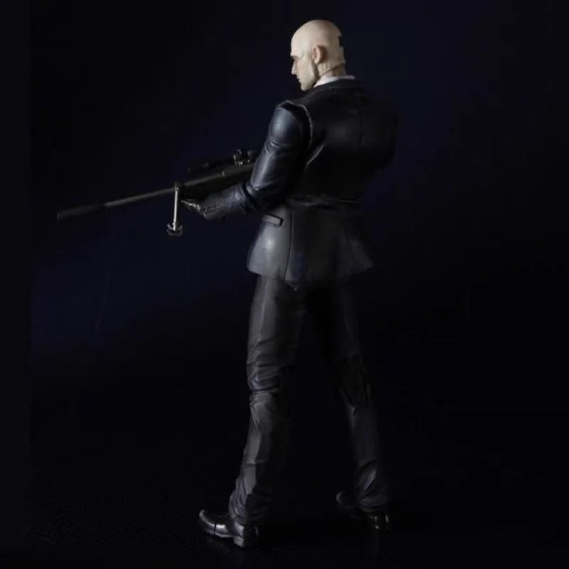 플레이 아츠 히트맨 코드네임 47 액션 피규어 PA 히트맨 에이전트 47 피규어 PVC 모델 23cm 관절 가동 클래식 컬렉션 장난감 선물