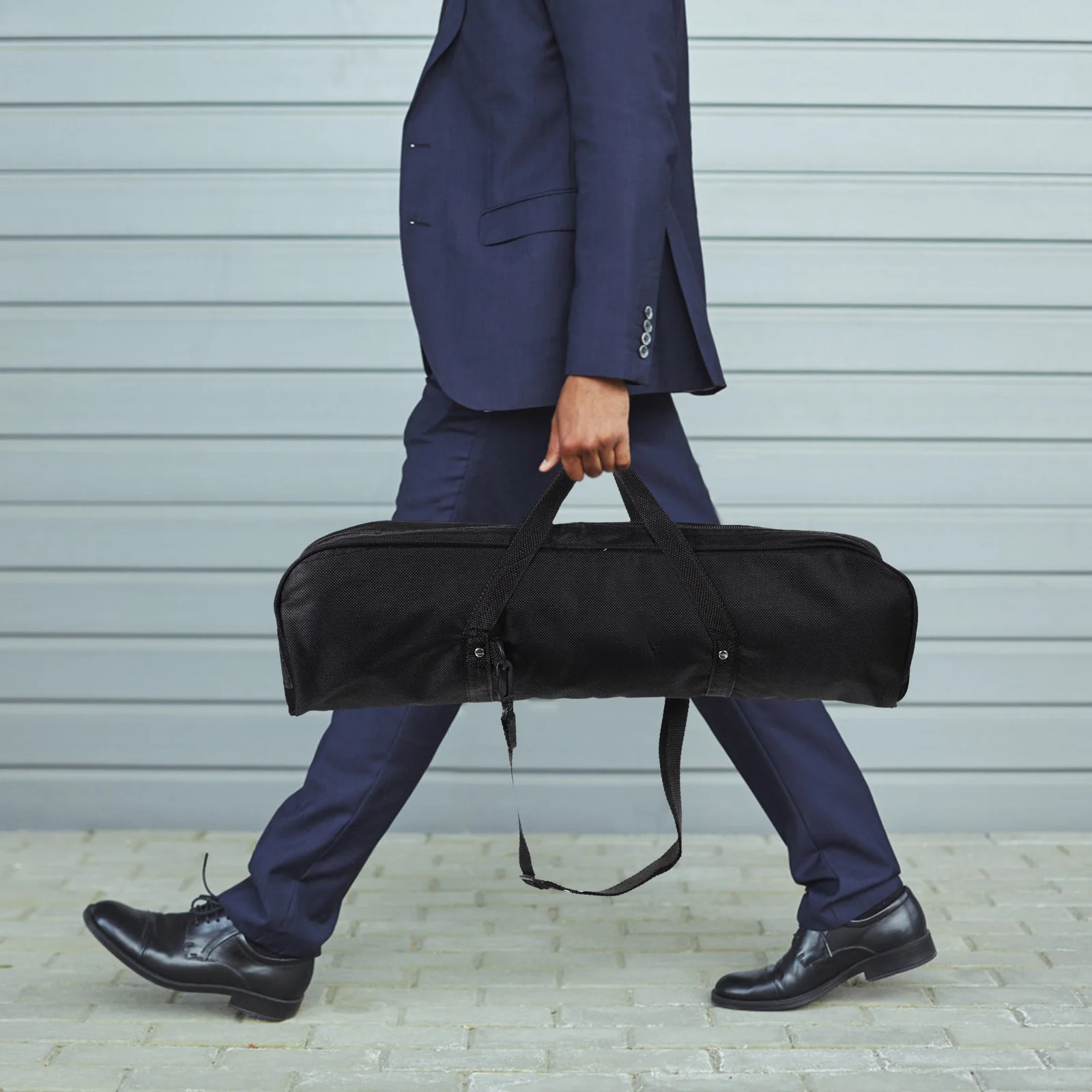 

32-Key Harmonica Bag Zipper Durable Storage Organizer Portable Case Foldable File Folder Pouch Holder Carrying Instrument Bag